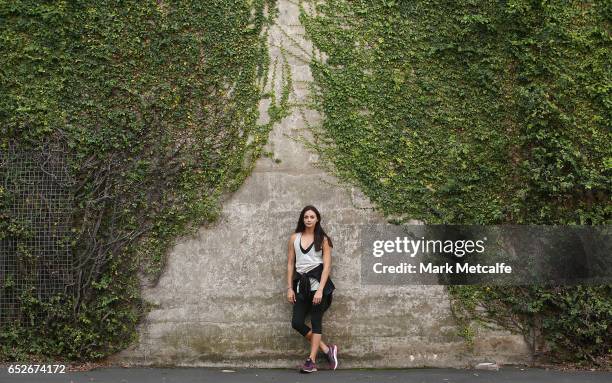 Ella Nelson poses during the Australian Athletics Championships Launch on March 13, 2017 in Sydney, Australia.