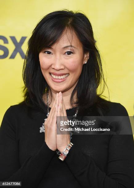 Director of the Thich Nhat Hanh Foundation Denise Nguyen attends the "Walk With Me" premiere during 2017 SXSW Conference and Festivals at the ZACH...