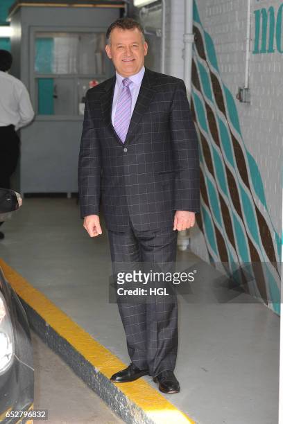 Paul Burrell seen at the ITV Studios on March 13, 2017 in London, England.