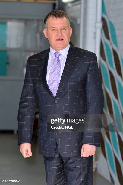 Paul Burrell seen at the ITV Studios on March 13, 2017 in London, England.