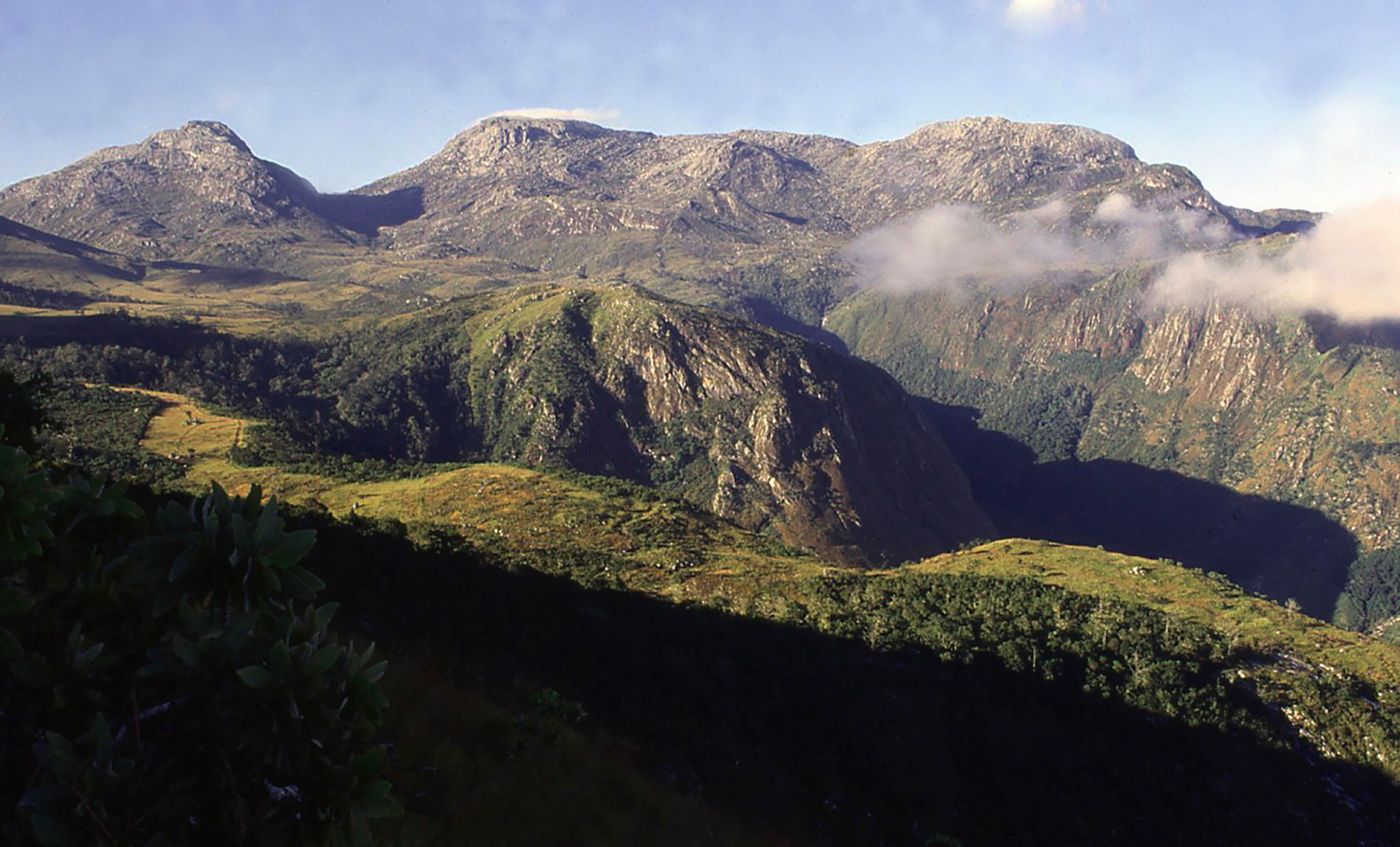 Summit crater of the Mulanje Massif in Malawi Summit crater of the Mulanje Massif in Malawi