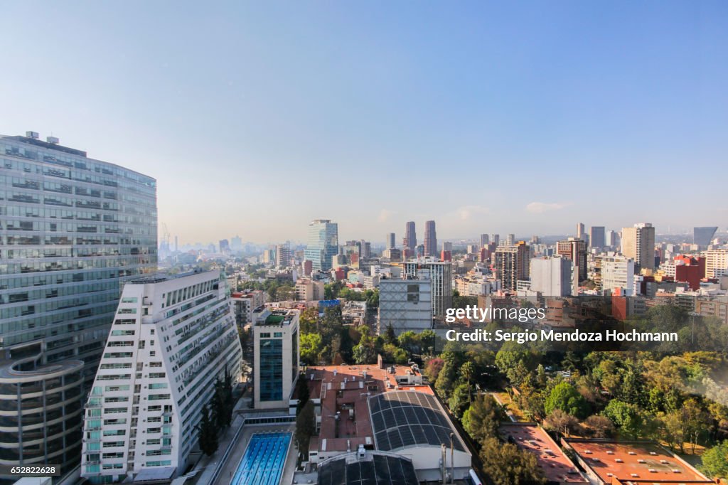 Vista of buildings in Polanco - Mexico City, Mexico