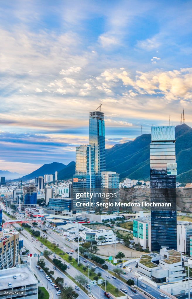 Monterrey, Mexico cityscape