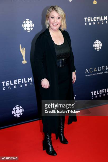 Jann Arden attends the Academy of Canadian Cinema & Television's 2017 Canadian Screen Awards at the Sony Centre for Performing Arts on March 12, 2017...