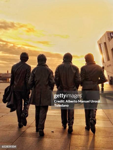 england, liverpool, the beatles - albert dock liverpool stock pictures, royalty-free photos & images