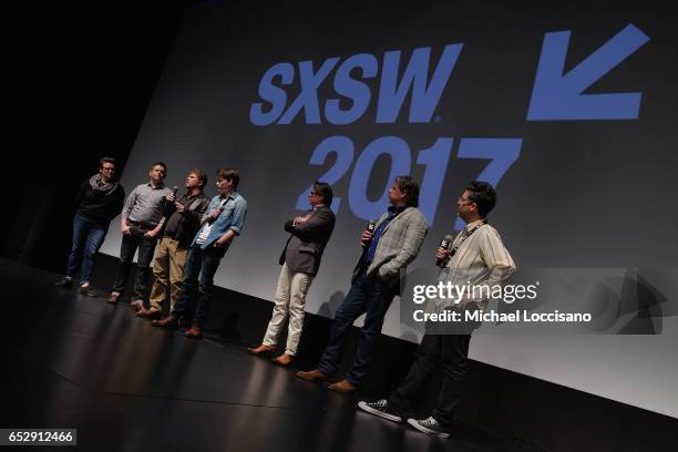 Producers Laura Ivey and Brunson Green, Cinematographer Todd McMullen, Actor Josh Wiggins, and Co-Directors Andrew J. Smith and Alex Smith attend the...