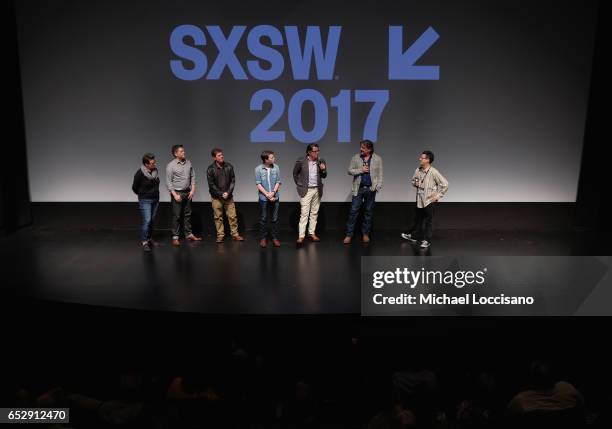 Producers Laura Ivey and Brunson Green, Cinematographer Todd McMullen, Actor Josh Wiggins, and Co-Directors Andrew J. Smith and Alex Smith attend the...