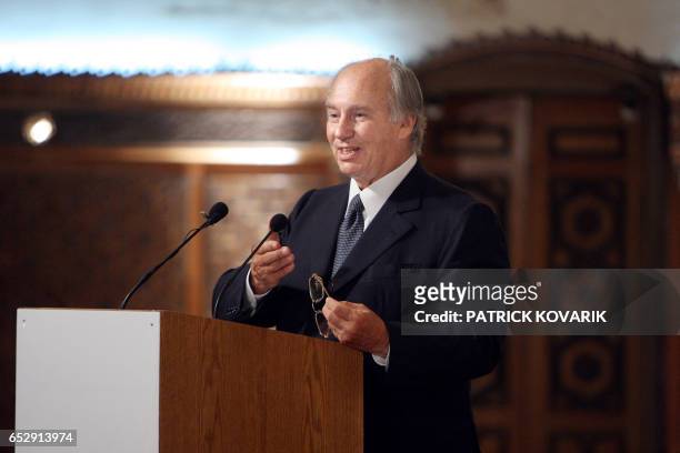 The 49th and current Imam of the Shia Imami Ismaili Muslims, and founder and Chairman of the Aga Khan Development Network , His Highness the Aga Khan...