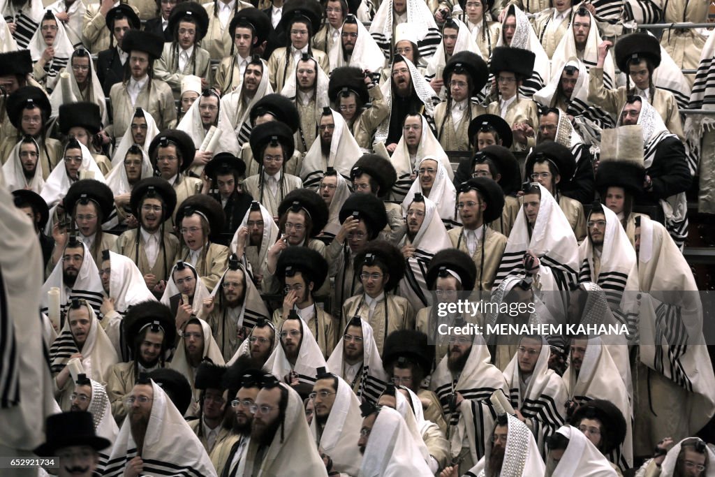 ISRAEL-RELIGION-JUDAISM-PURIM