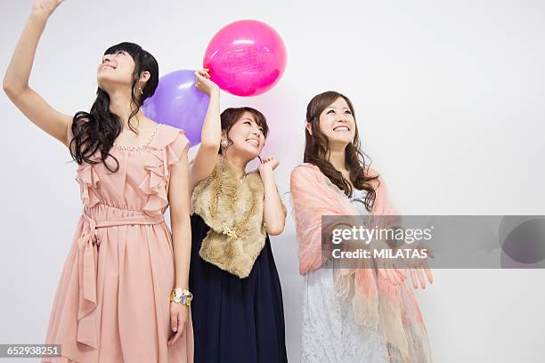 girls party in japan - formal party stock pictures, royalty-free photos & images