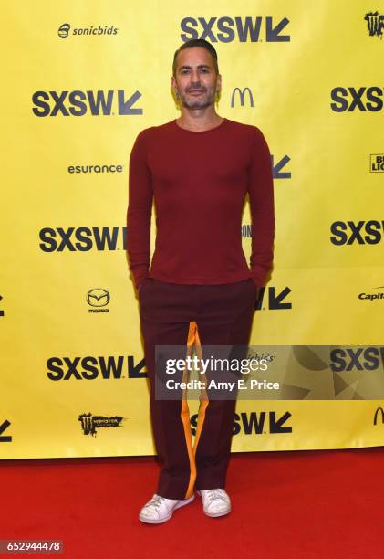 Fashion designer Marc Jacobs attends 'The Fashion Designer in the Age of Social Media' during 2017 SXSW Conference and Festivals at Austin Convention...