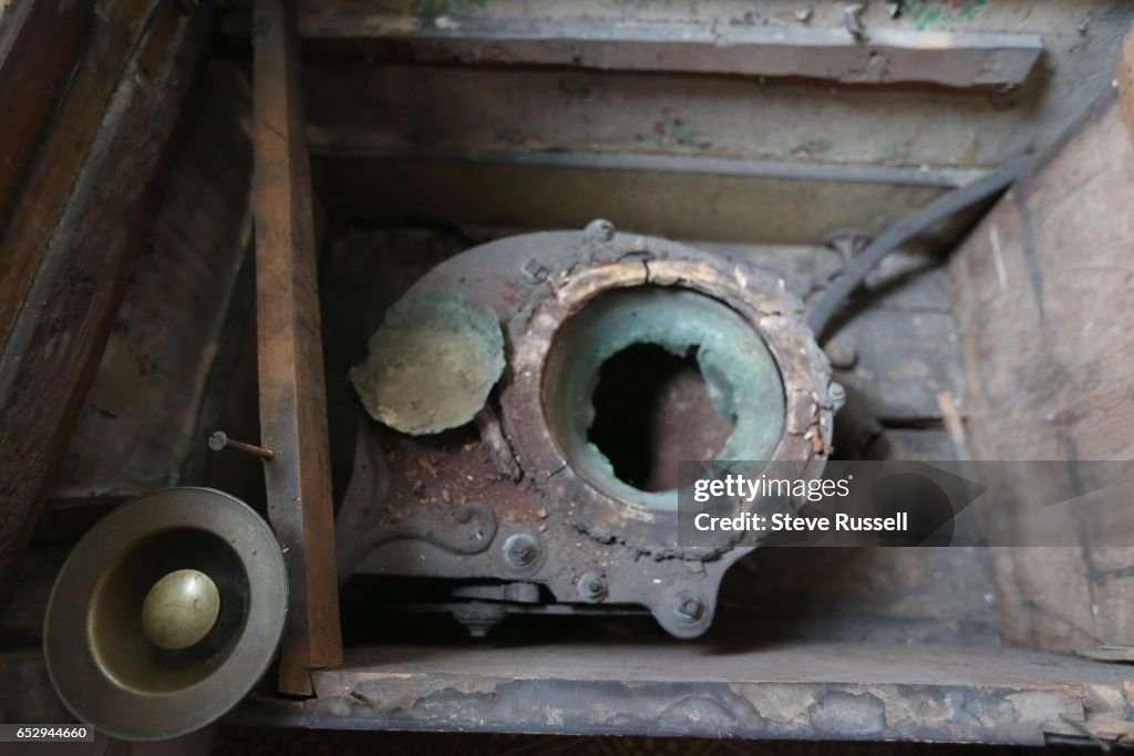 Examination of Toronto's oldest surviving toilet