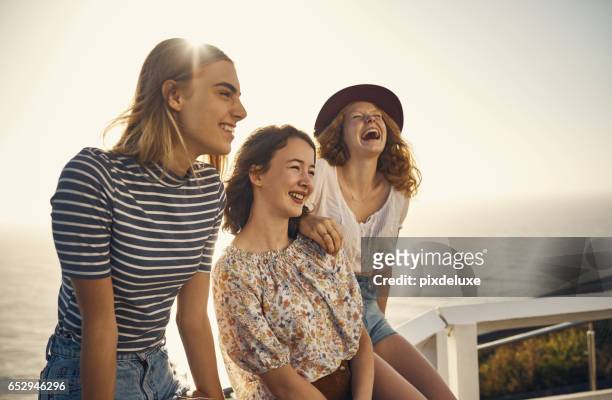 we tried to be normal, only last five seconds - best friends girls stock pictures, royalty-free photos & images