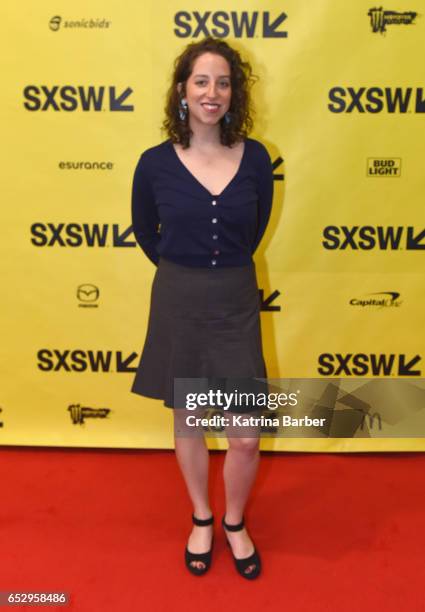 Choreographer Amy Kurzweil attends 'Ray and Amy Kurzweil on Collaboration and the Future ' during 2017 SXSW Conference and Festivals at Austin...