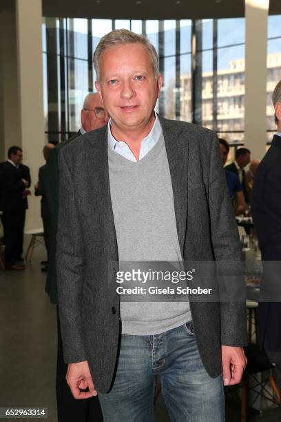 Moritz Freiherr von Crailsheim during the Gentlemen Art Lunch at Pinakothek der Moderne on March 13, 2017 in Munich, Germany.
