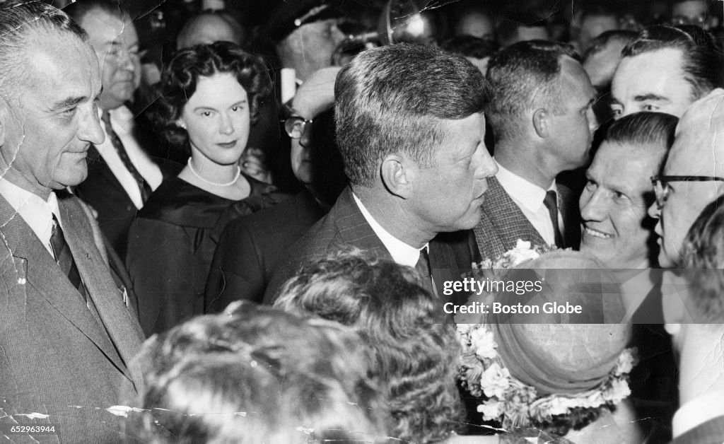 John F. Kennedy Attends Pre-Inaugural Governors' Reception