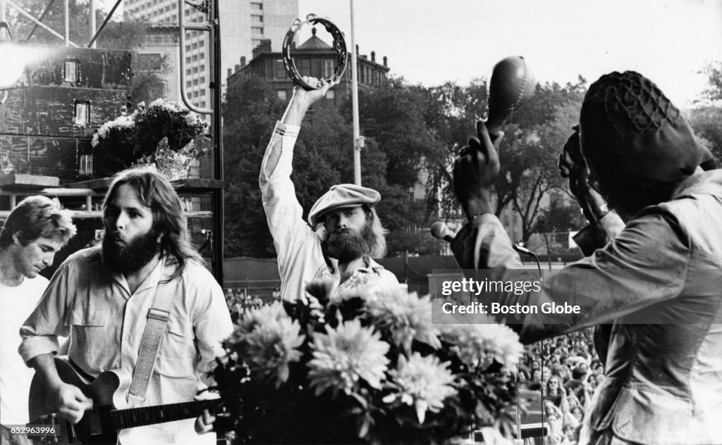 The Beach Boys Perform In Concert On Boston Common