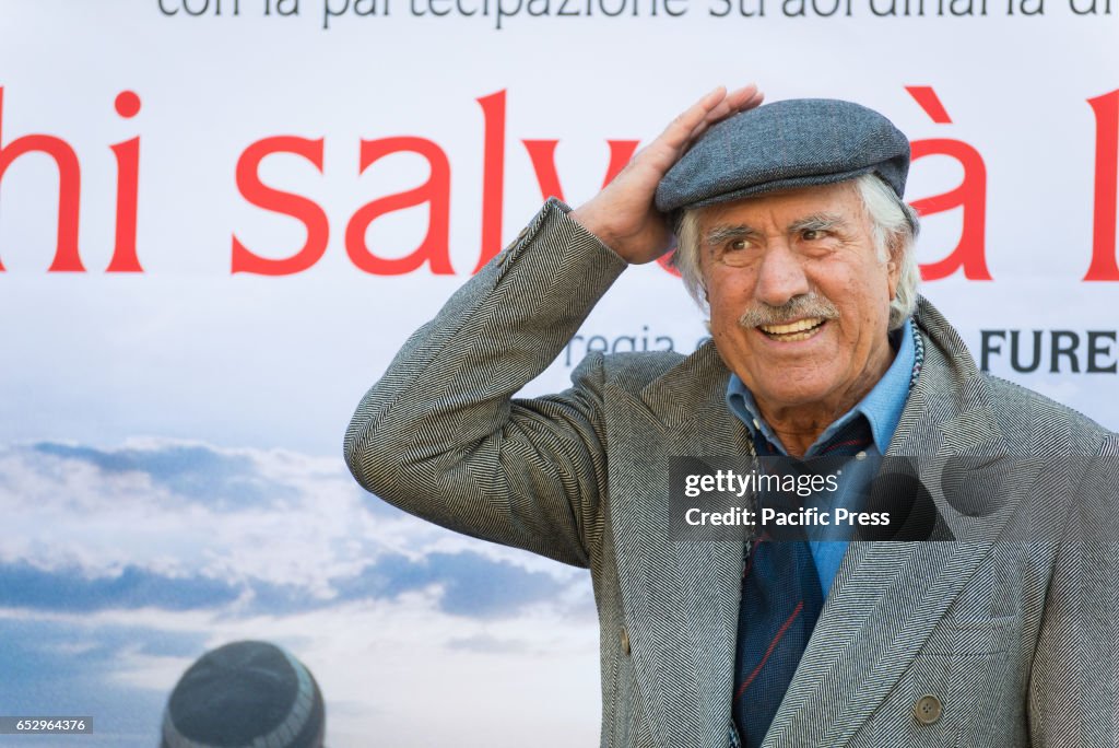 Lando Buzzanca attends the photocall of "Chi Salverà le...