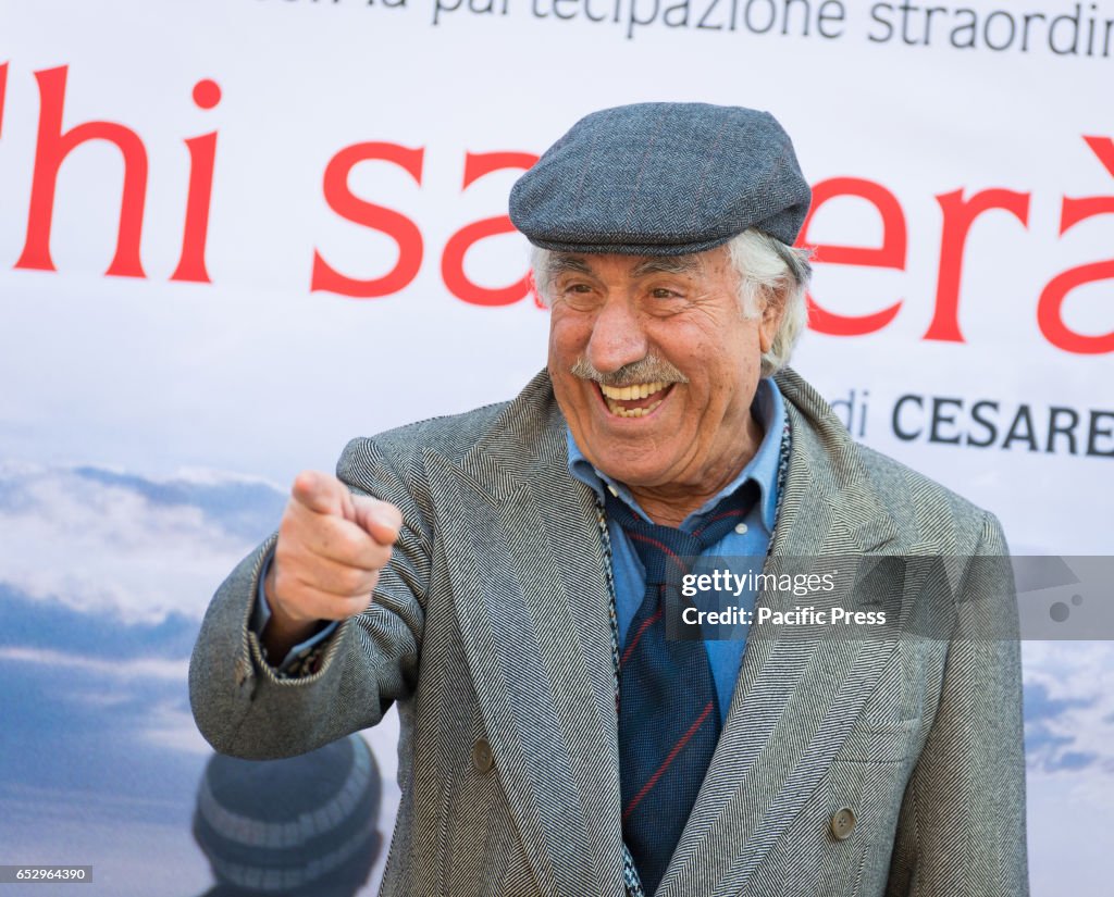 Lando Buzzanca attends the photocall of "Chi Salverà le...