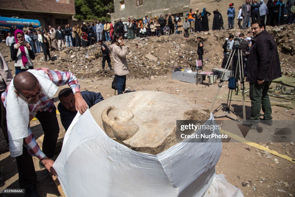 Parts of buried Ramses II Temple discovered in Egypt