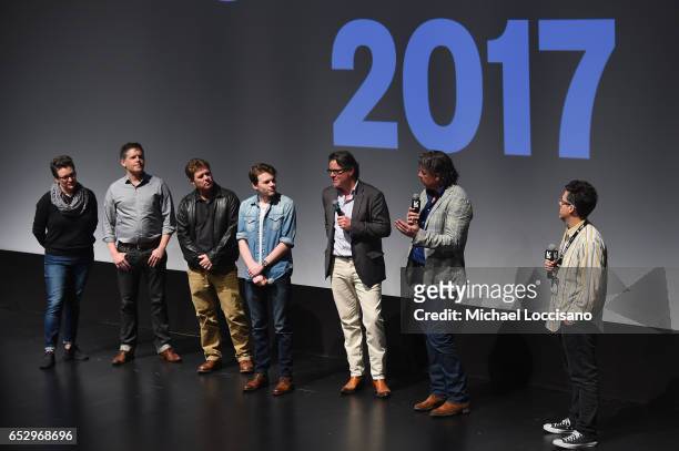 Producers Laura Ivey and Brunson Green, Cinematographer Todd McMullen, Actor Josh Wiggins, and Co-Directors Andrew J. Smith and Alex Smith attend the...