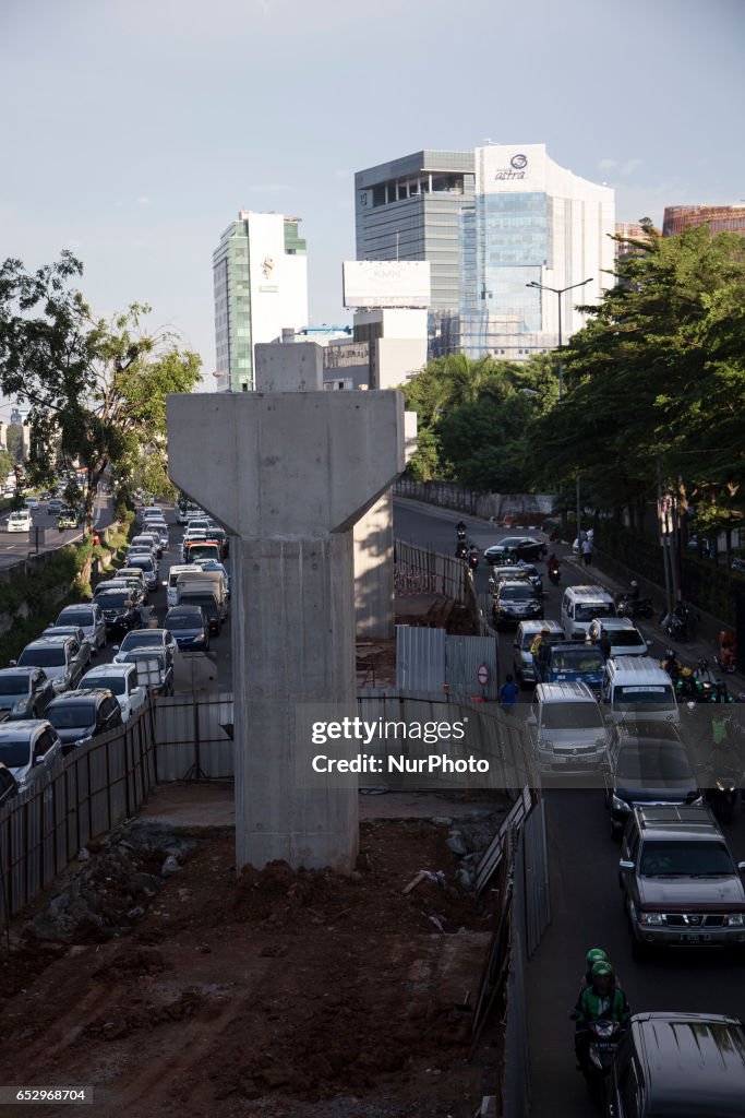 MRT Project Development in Jakarta