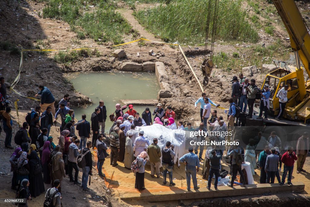 Parts of buried Ramses II Temple discovered in Egypt