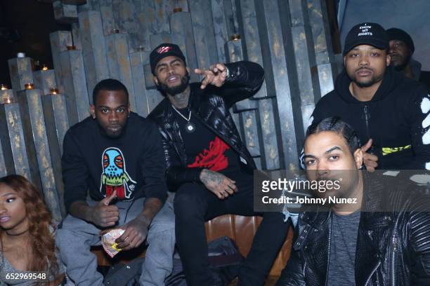 Dave East during Tanduay After Party With Cardi B And Dave East at The Griffin on March 12, 2017 in New York City.