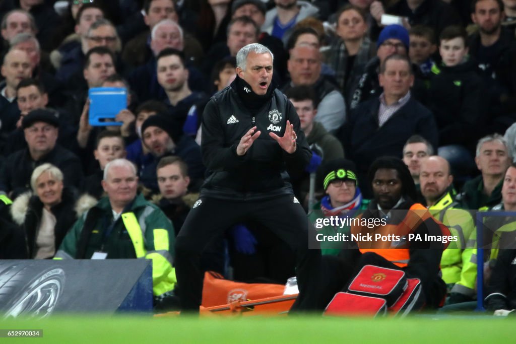Chelsea v Manchester United - Emirates FA Cup - Quarter Final - Stamford Bridge