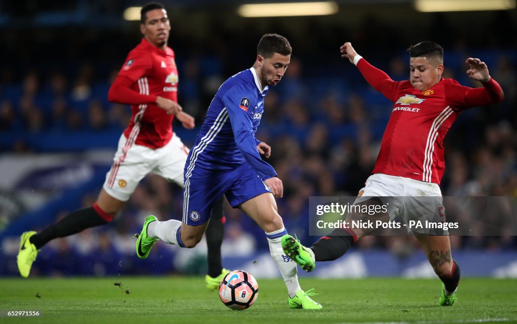 Chelsea v Manchester United - Emirates FA Cup - Quarter Final - Stamford Bridge