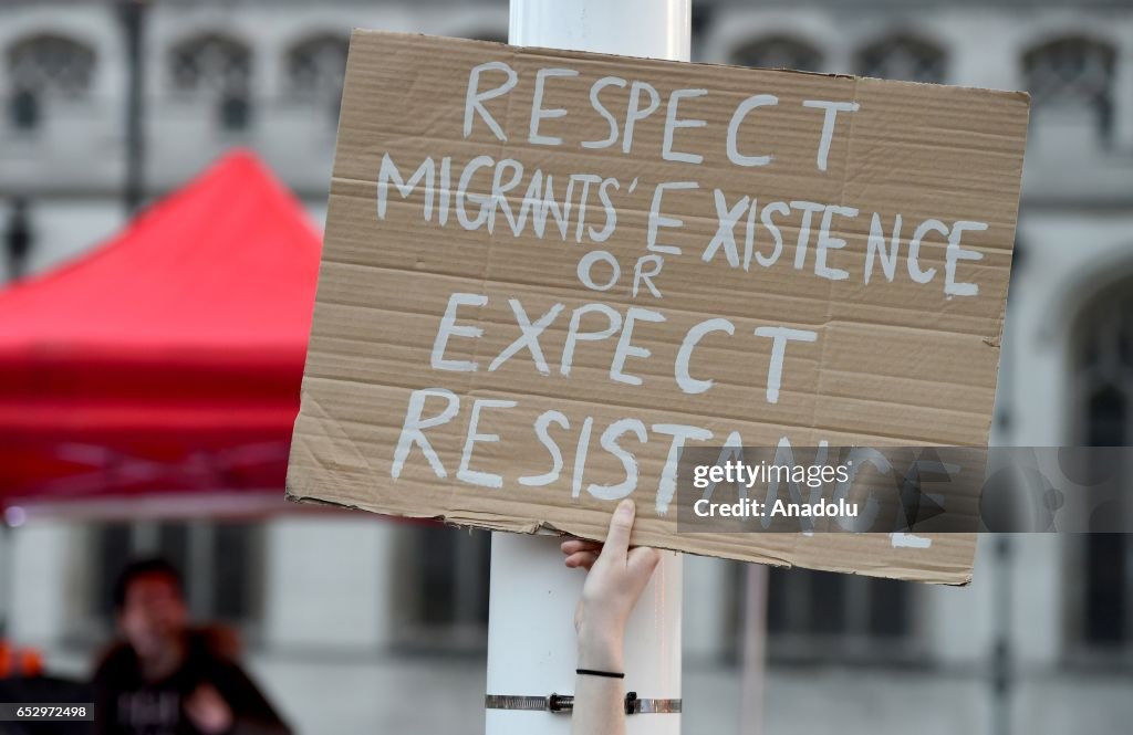 Demonstration in London