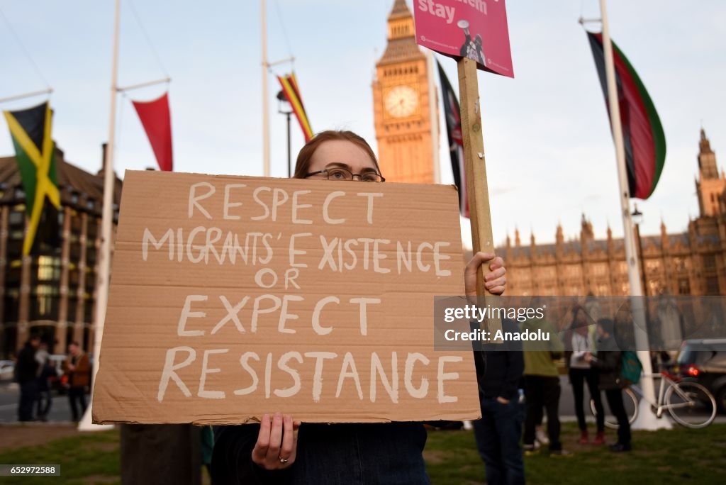 Demonstration in London