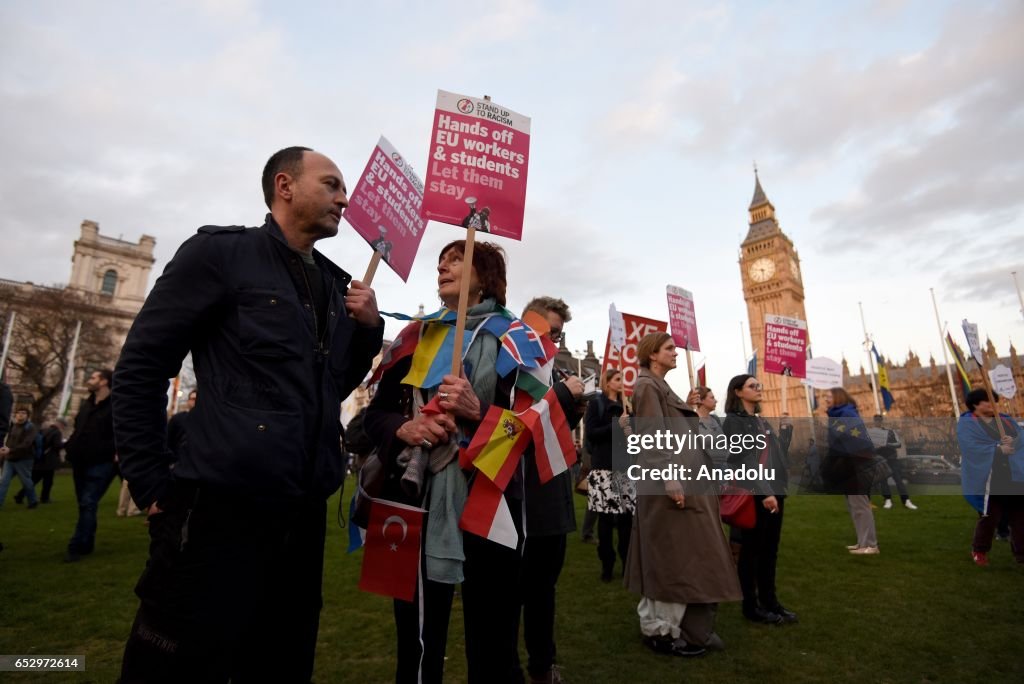 Demonstration in London