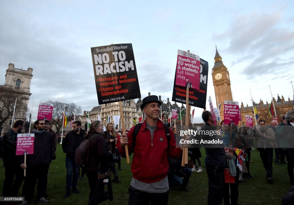 Demonstration in London