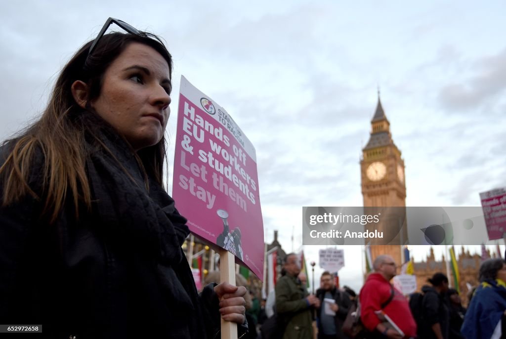 Demonstration in London