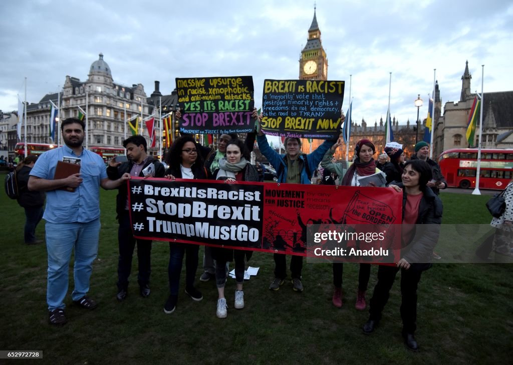 Demonstration in London