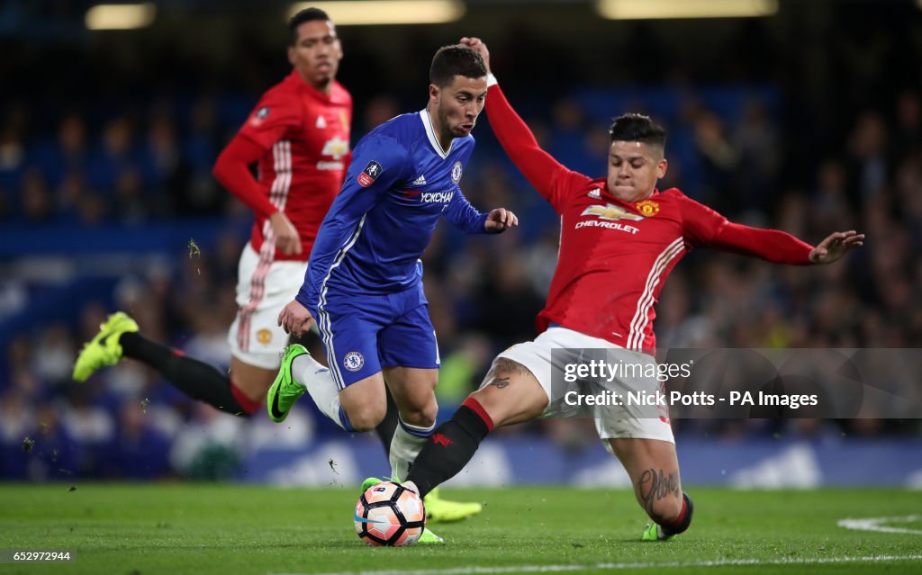 Chelsea v Manchester United - Emirates FA Cup - Quarter Final - Stamford Bridge