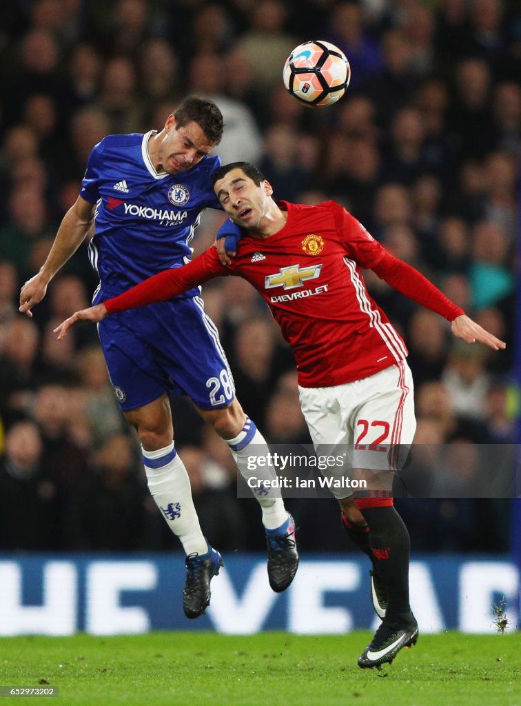 Chelsea v Manchester United - The Emirates FA Cup Quarter-Final