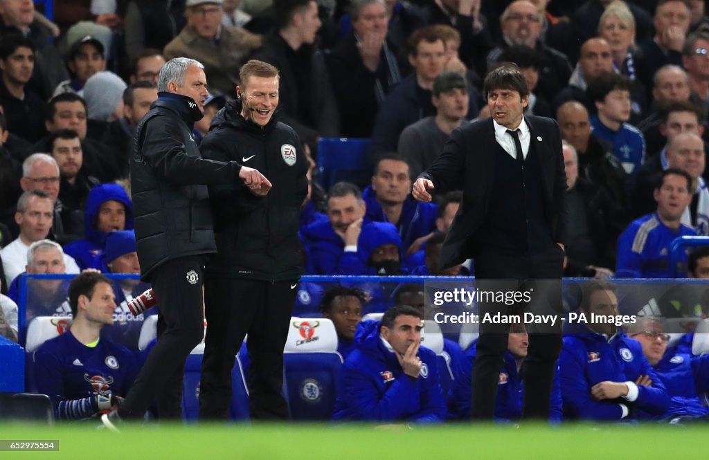 Chelsea v Manchester United - Emirates FA Cup - Quarter Final - Stamford Bridge