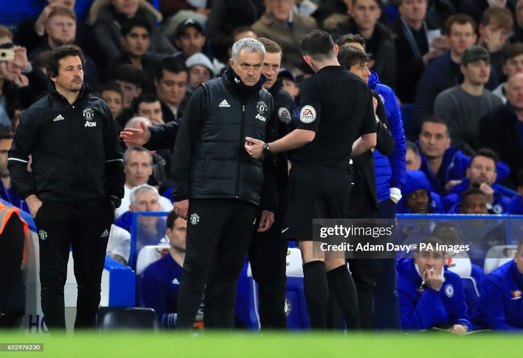 Chelsea v Manchester United - Emirates FA Cup - Quarter Final - Stamford Bridge