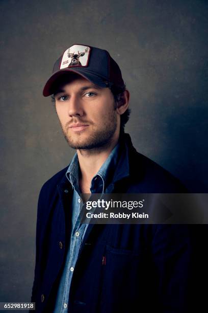 Actor Alex Pettyfer of 'The Strange Ones' poses for a portrait at The Wrap and Getty Images SxSW Portrait Studio on March 11, 2017 in Austin, Texas.