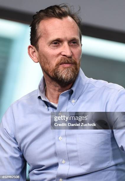 Creator Alex De Rakoff attends the Build Series to discuss the new show 'Snatch' at Build Studio on March 13, 2017 in New York City.