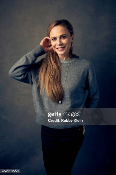 Lena Olin of "A Critically Endangered Species" poses for a portrait at The Wrap and Getty Images SxSW Portrait Studio on March 11, 2017 in Austin,...