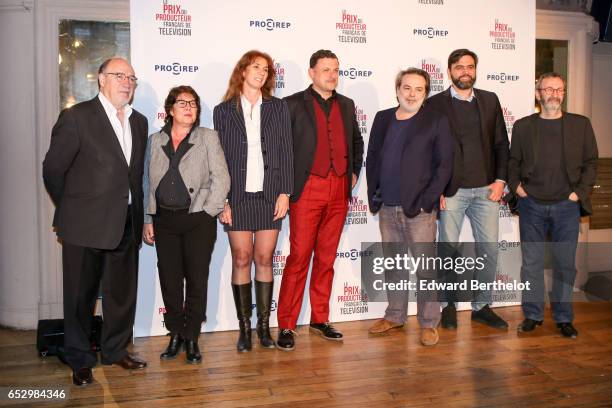 Guests attend the 23rd Prix Du Producteur Francais De Television, at the Trianon, on March 13, 2017 in Paris, France.