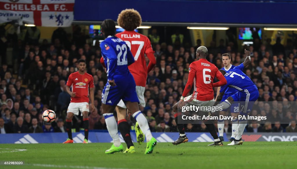 Chelsea v Manchester United - Emirates FA Cup - Quarter Final - Stamford Bridge