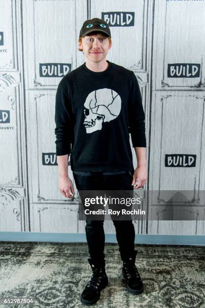 Actor Rupert Grint discuss "Snatch" with the Build Series at Build Studio on March 13, 2017 in New York City.