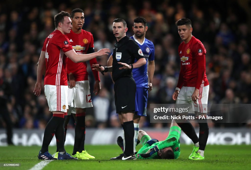 Chelsea v Manchester United - Emirates FA Cup - Quarter Final - Stamford Bridge