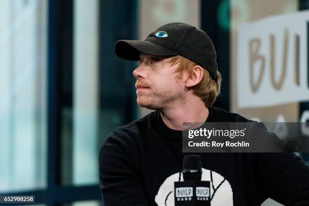 Actor Rupert Grint discuss "Snatch" with the Build Series at Build Studio on March 13, 2017 in New York City.