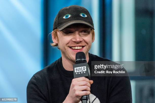 Actor Rupert Grint discuss "Snatch" with the Build Series at Build Studio on March 13, 2017 in New York City.