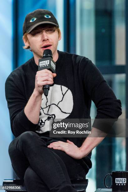 Actor Rupert Grint discuss "Snatch" with the Build Series at Build Studio on March 13, 2017 in New York City.